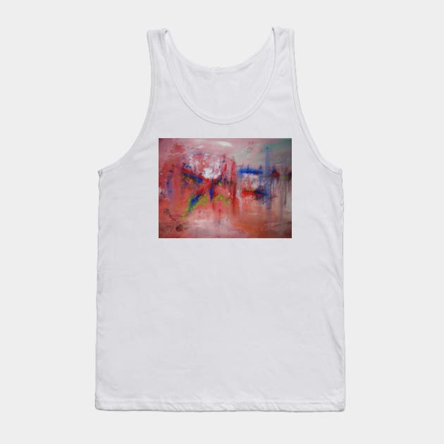 abstract Tank Top by dylanshelmerdine